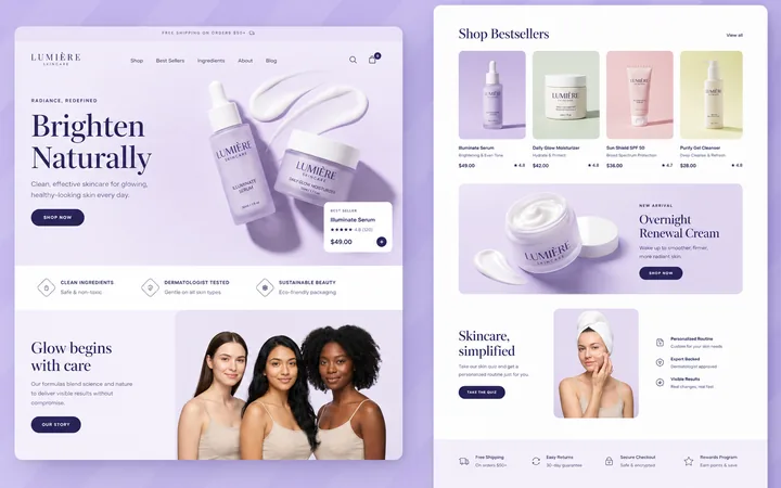 The Lumière concept site
