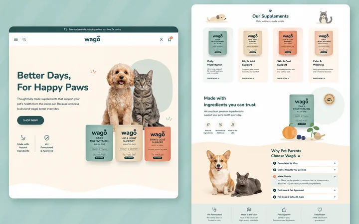 The Wagö concept site